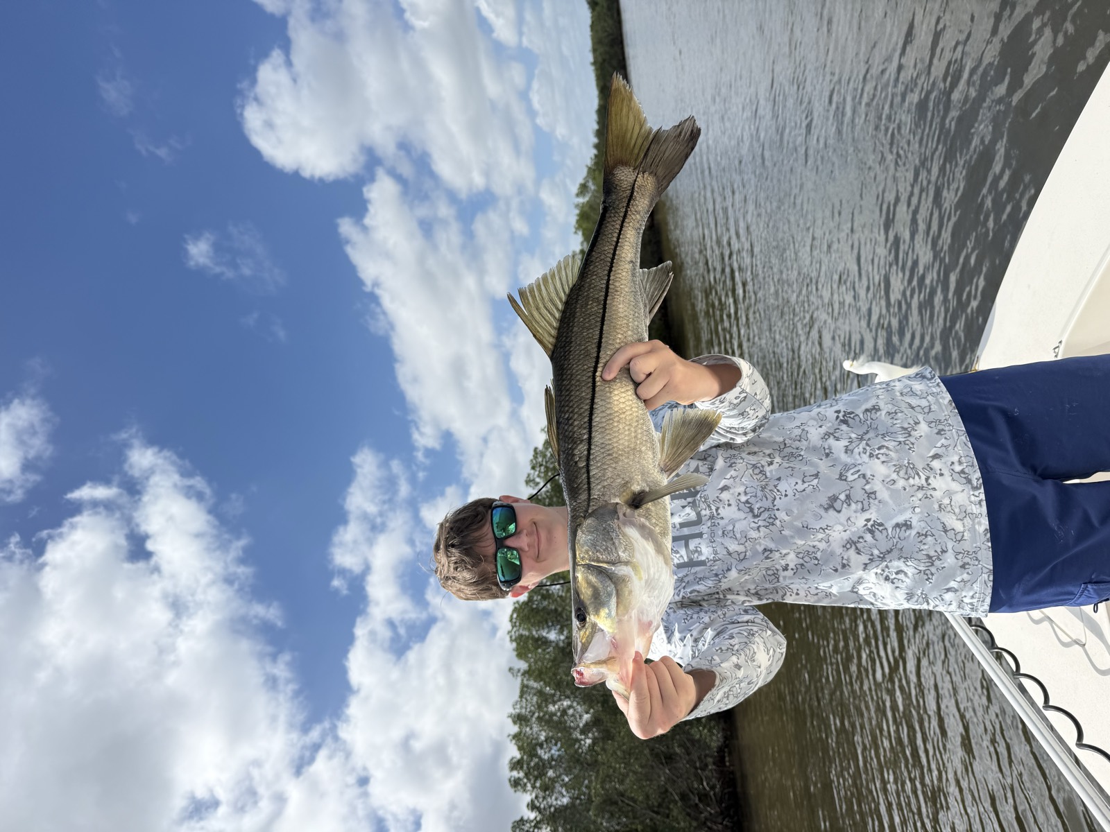 Trophy redfish caught inshore