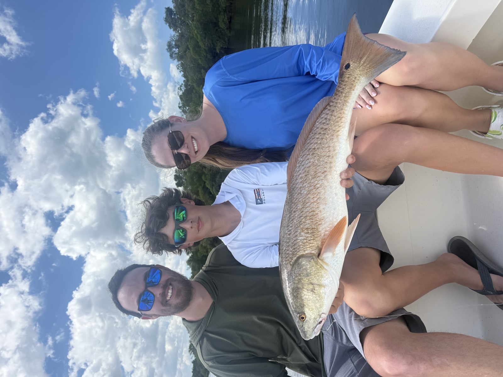 Flats fishing catch